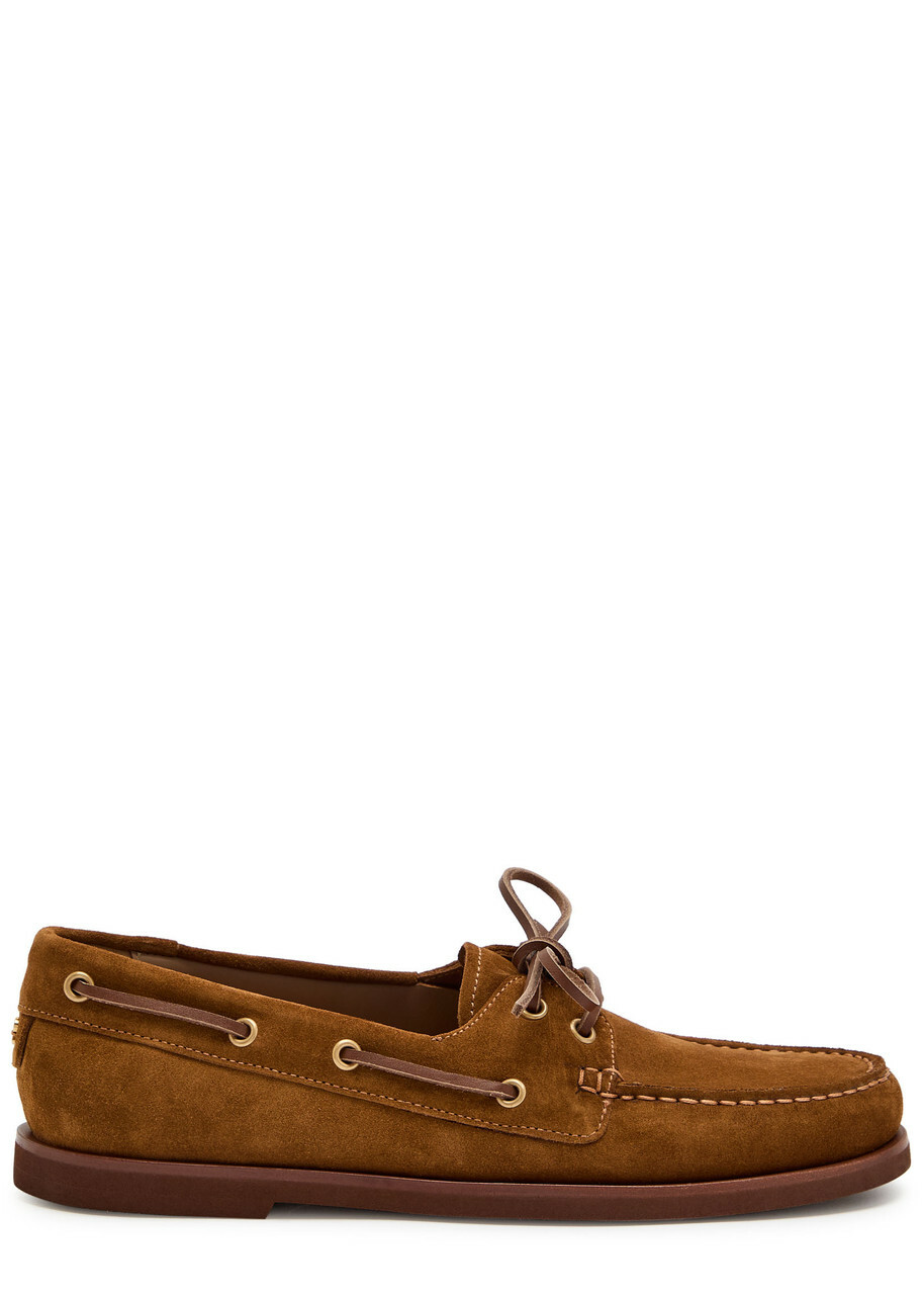 Gianvito Rossi Harris suede penny loafers Gianvito Rossi