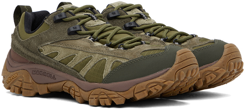 【超美品】MERRELL MOAB MESA LUXE 1TRL Merrell 1TRL Khaki Moab Mesa Luxe Sneakers Merrell 1TRL