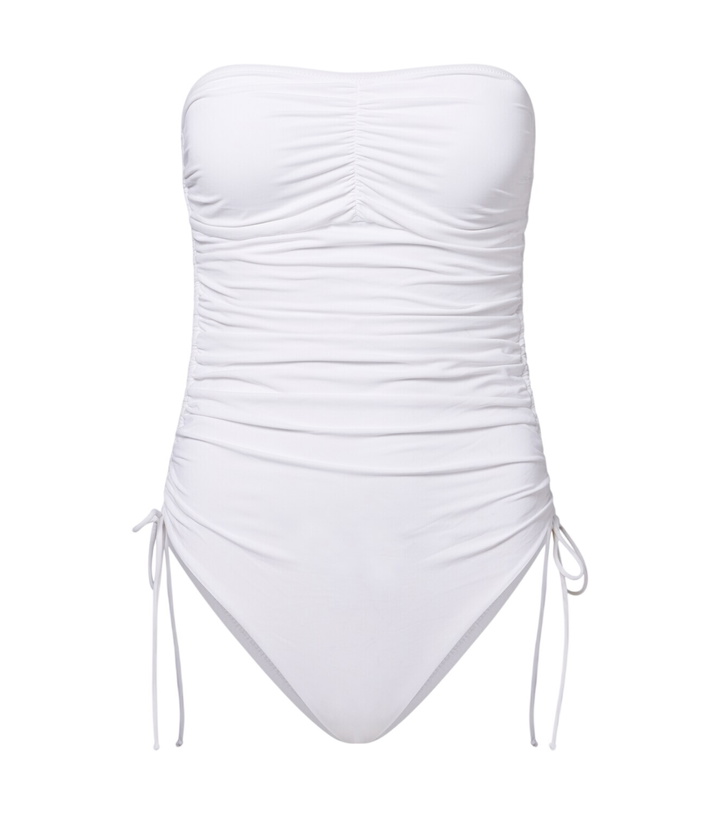 Photo: Melissa Odabash Sydney Core strapless swimsuit