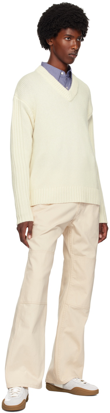 LISA YANG Off-White Dan Sweater