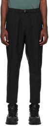 Goldwin Black Tapered Trousers