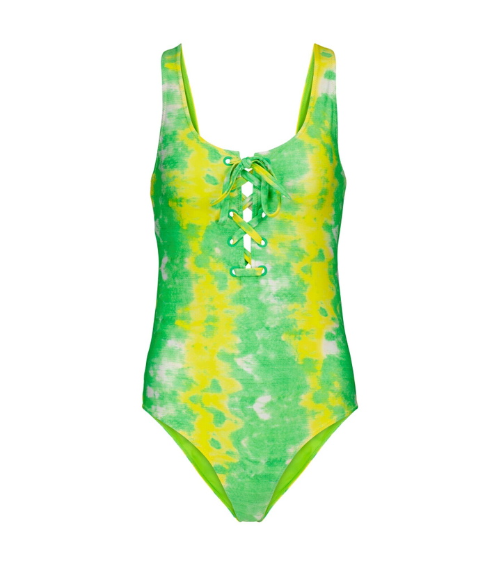 Photo: Ganni - Tie-dye swimsuit