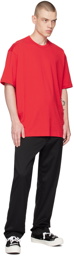 Comme des Garçons Shirt Red Crewneck T-Shirt