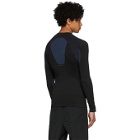 Givenchy Black and Blue Athletic Sweater