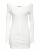 Kimhekim Womens Mini dress in White