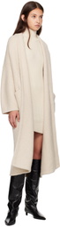 Lauren Manoogian Off-White Long Shawl Cardigan