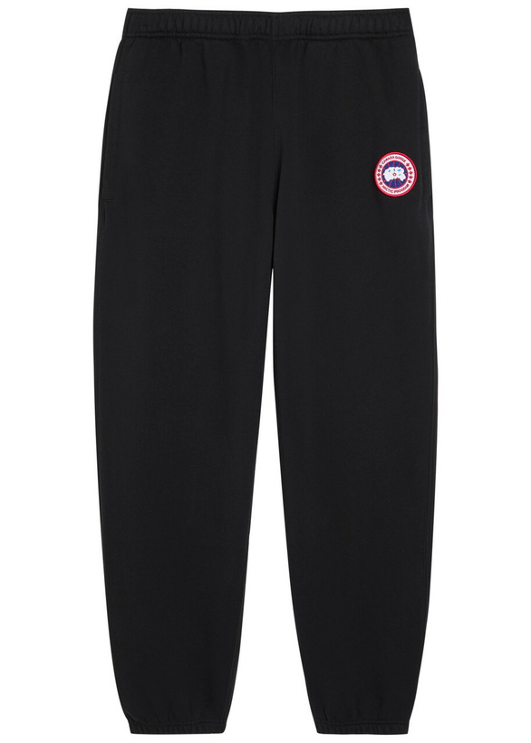 Photo: Canada Goose Rover Logo Cotton Sweatpants Black