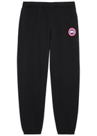 Canada Goose Rover Logo Cotton Sweatpants Black