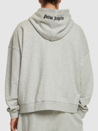 PALM ANGELS - Logo Embroidered Cotton Hoodie