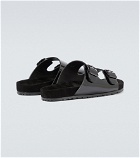 Saint Laurent - Flat patent leather sandals