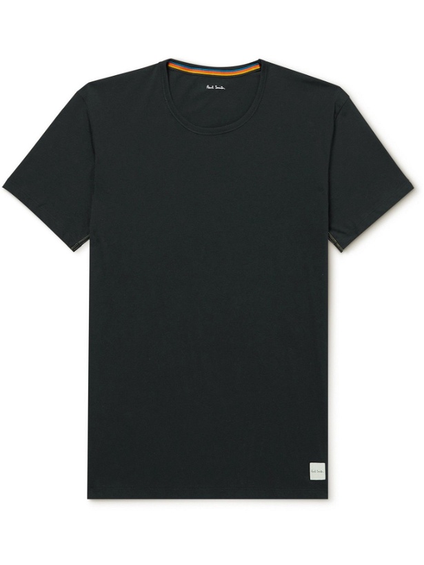 Photo: Paul Smith - Cotton-Jersey T-Shirt - Black