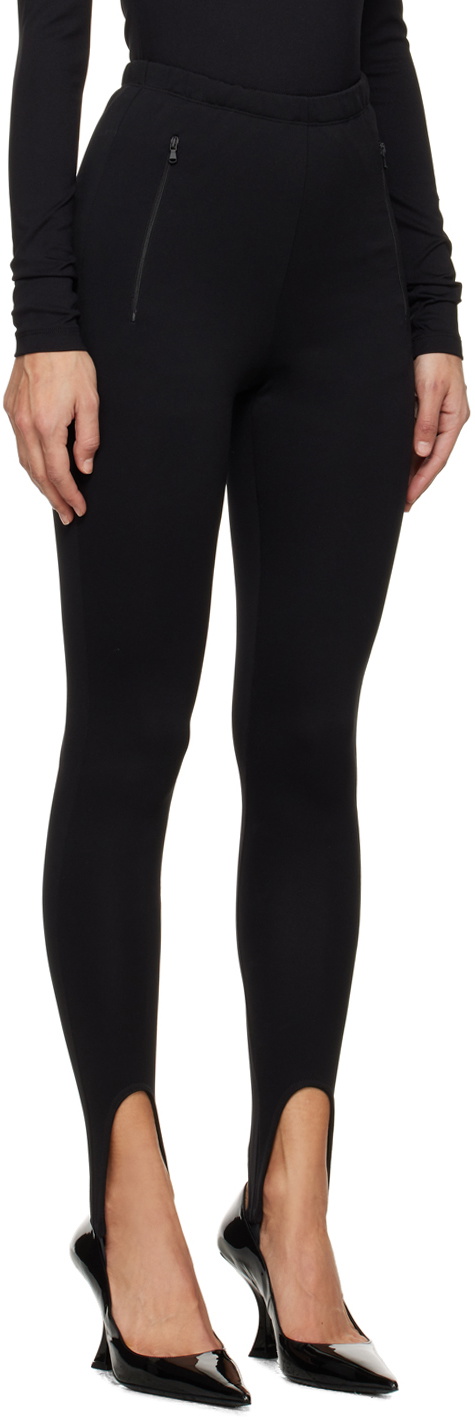WARDROBE.NYC Black Stirrup Leggings