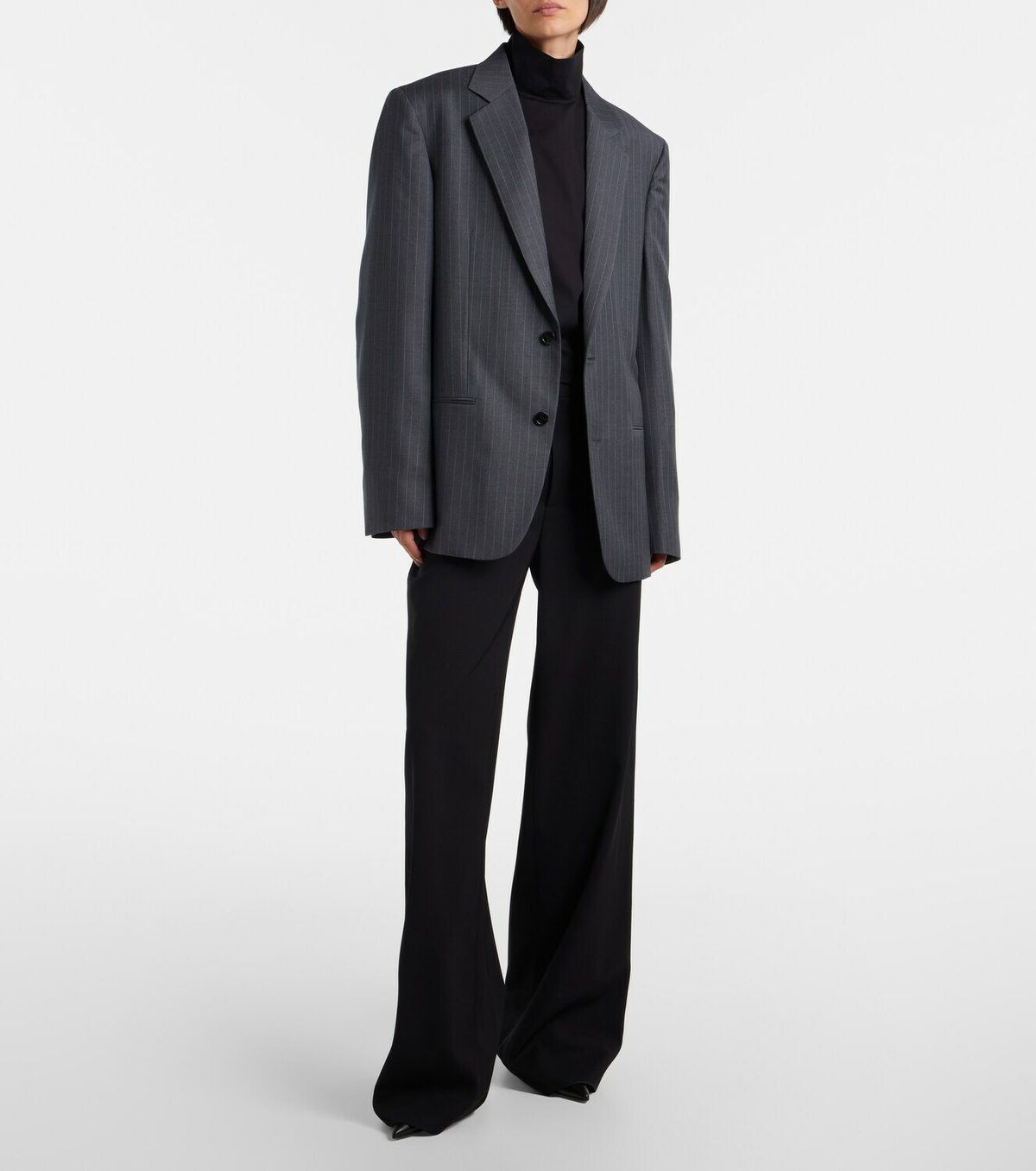 Gucci Wool wide-leg pants