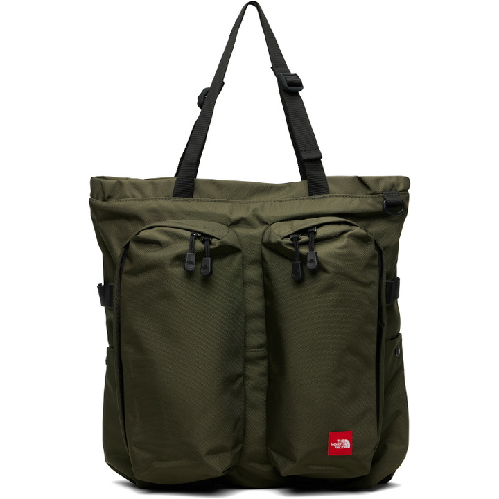 Photo: The North Face Green TNF Red Box Tote