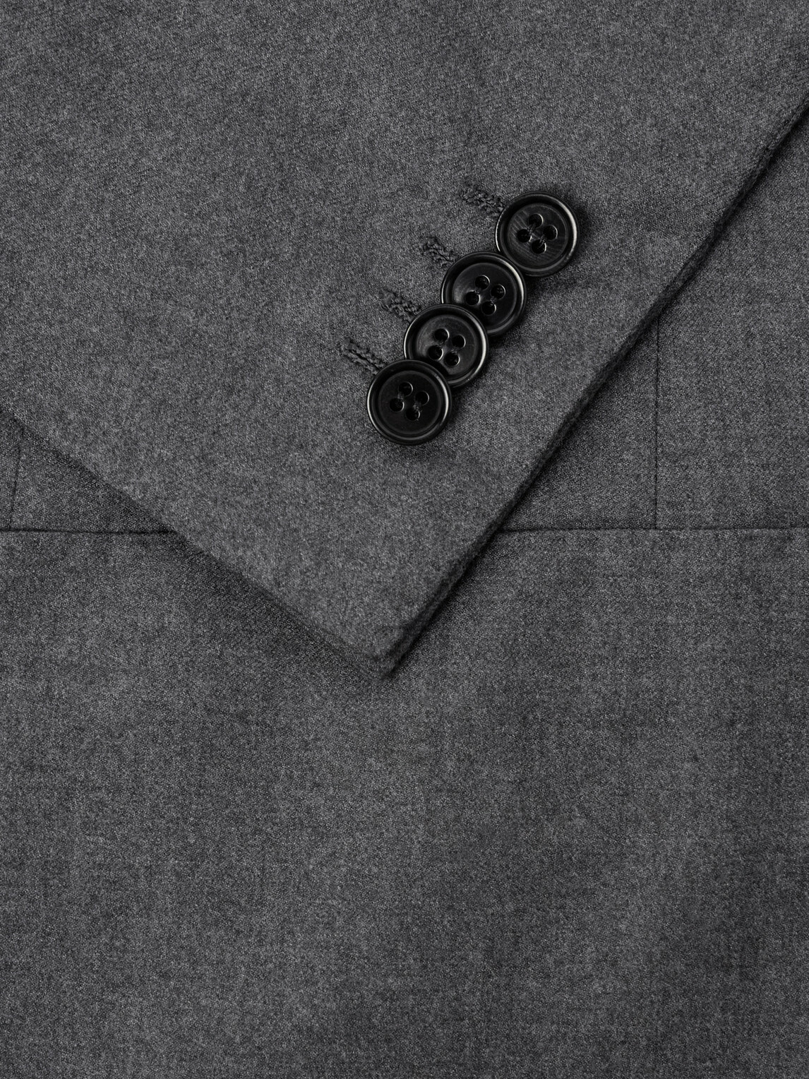 Kiton - Brushed Wool Suit Jacket - Gray
