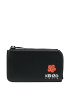 KENZO - Zipped Leather Credit Card Case