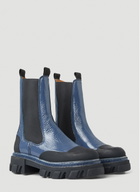 GANNI Mid Calf Chelsea Boots