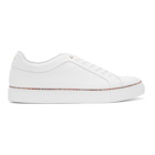 Paul Smith White Multistripe Piping Basso Sneakers