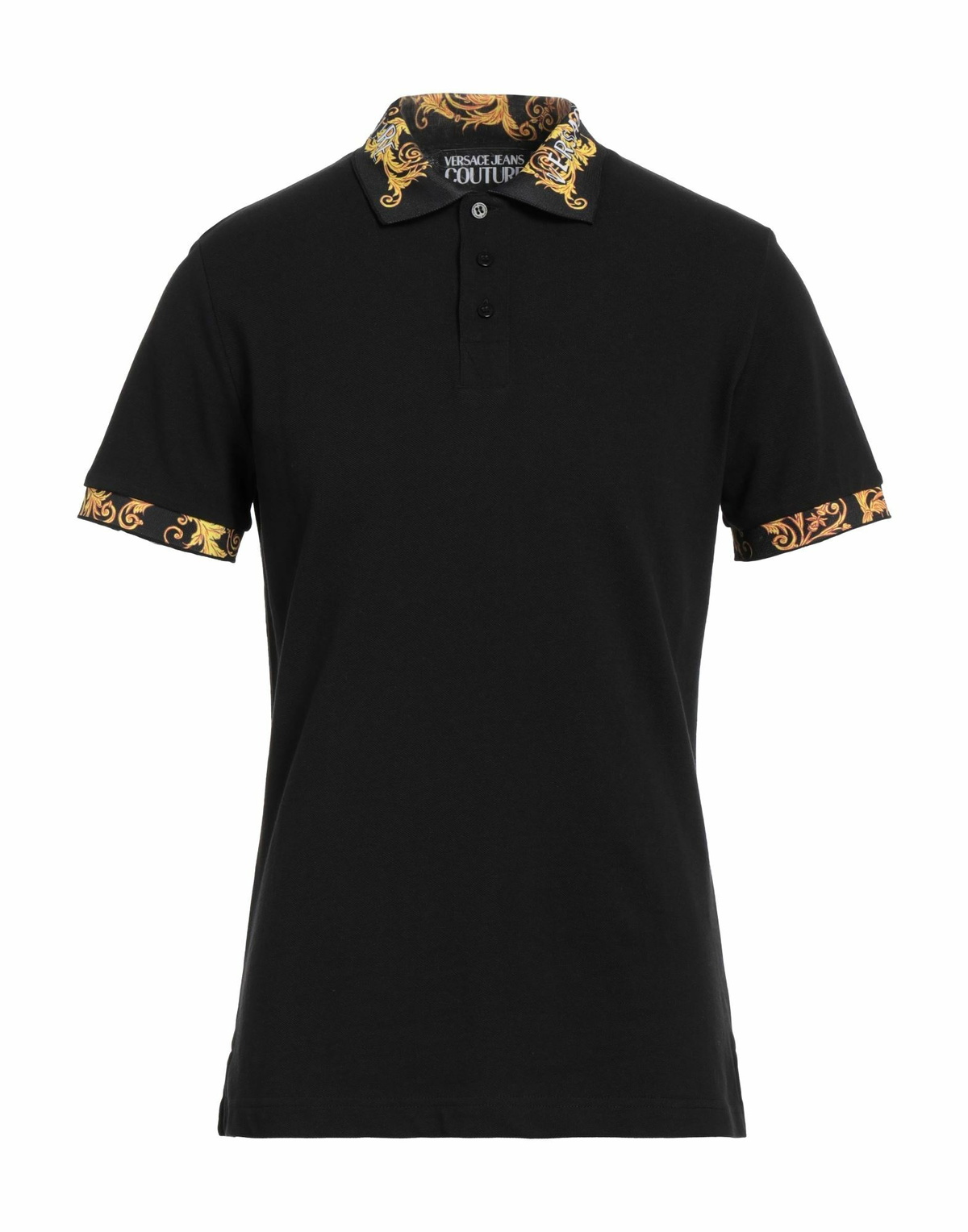 Versace Jeans Couture Mens Polo shirt in Black