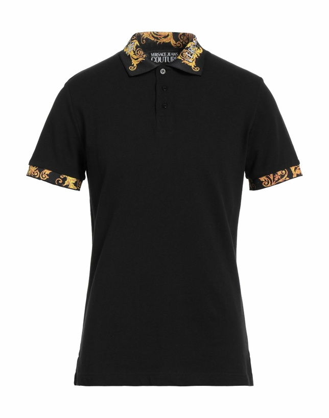 Photo: Versace Jeans Couture Mens Polo shirt in Black