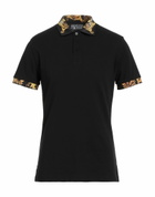 Versace Jeans Couture Mens Polo shirt in Black