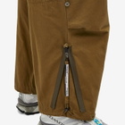 Poliquant Men's Wide Zip Tucked Pants in Khaki