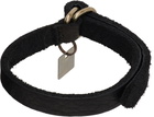Guidi Black Bison Bracelet