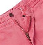 Polo Ralph Lauren - Washed Cotton-Blend Twill Shorts - Pink