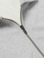 Polo Ralph Lauren - Logo-Embroidered Jersey Zip-Up Sweatshirt - Gray