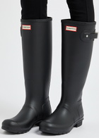 Hunter Original Tall Rubber Wellington Boots Black