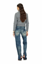 Diesel Regular Jeans Regular Waist D-Heel, Medium blue, Button fly