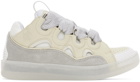 Lanvin Beige Curb Sneakers