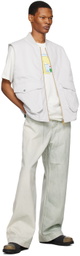Objects IV Life Gray Cargo Vest