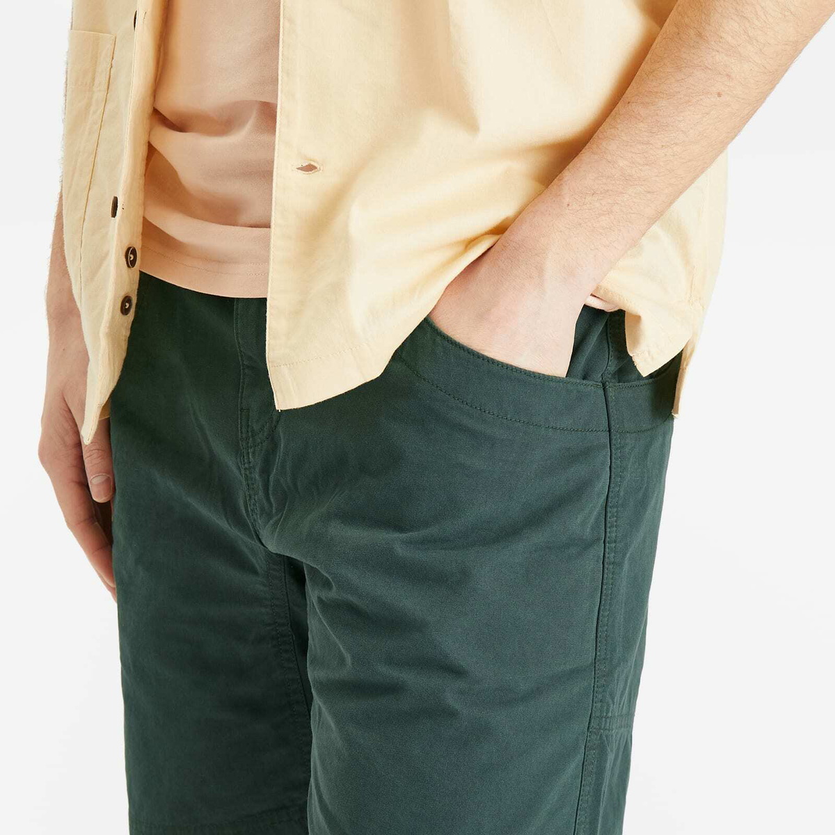KAVU Men's Chilli Lite Shorts in Green Gables