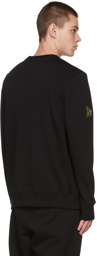 PS by Paul Smith Black Regular Fit Graphic Sweatshirt