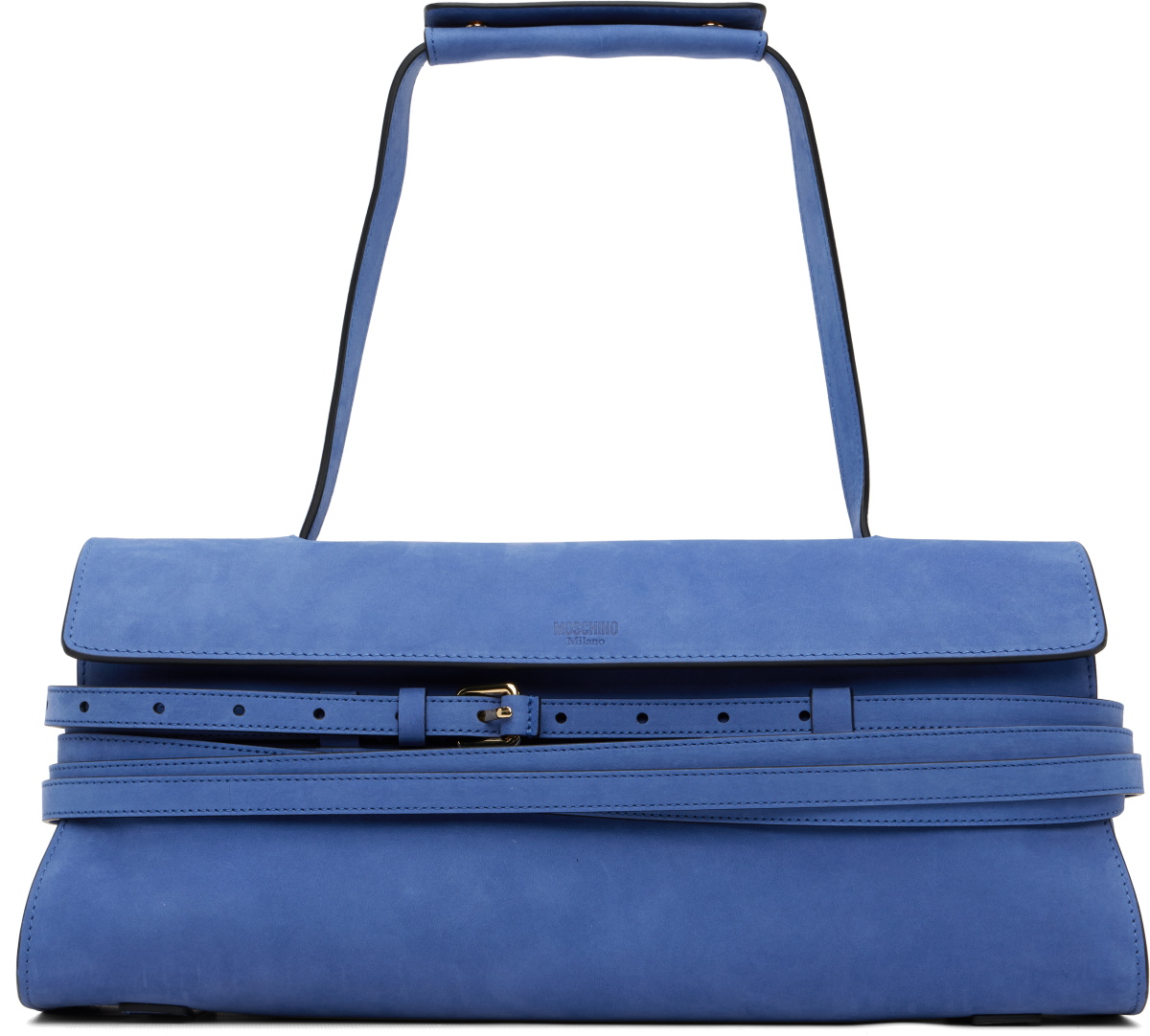 Moschino Blue 'Tie Me' Shoulder Bag