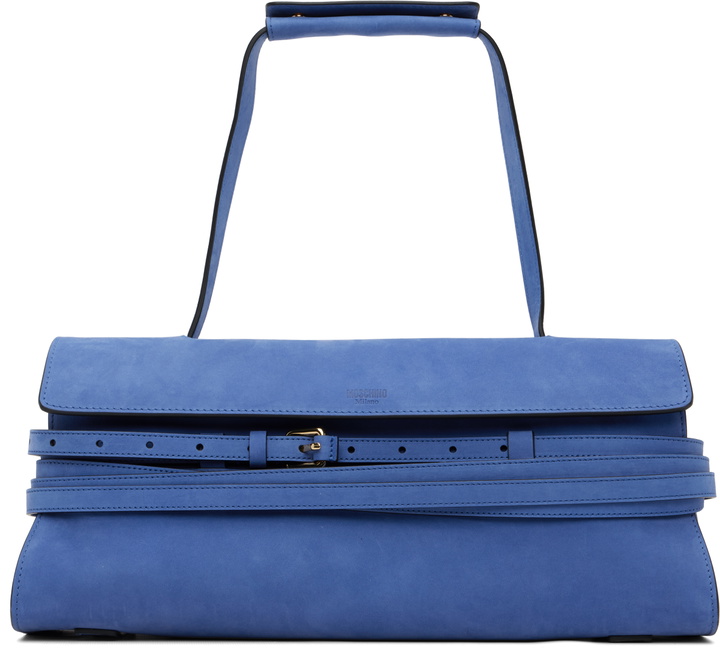 Photo: Moschino Blue 'Tie Me' Shoulder Bag