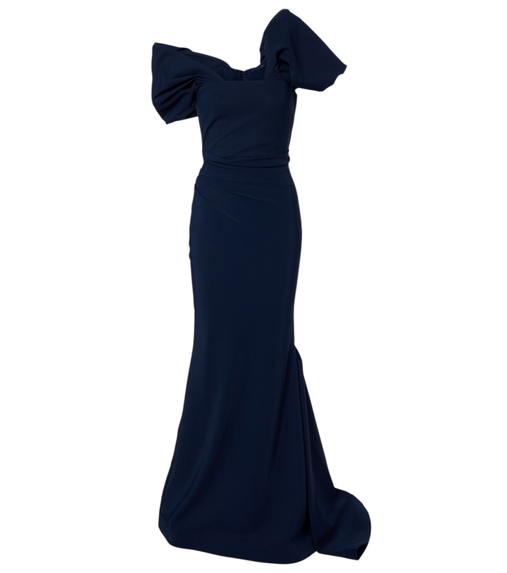 Photo: Rachel Gilbert Jade asymmetric gown