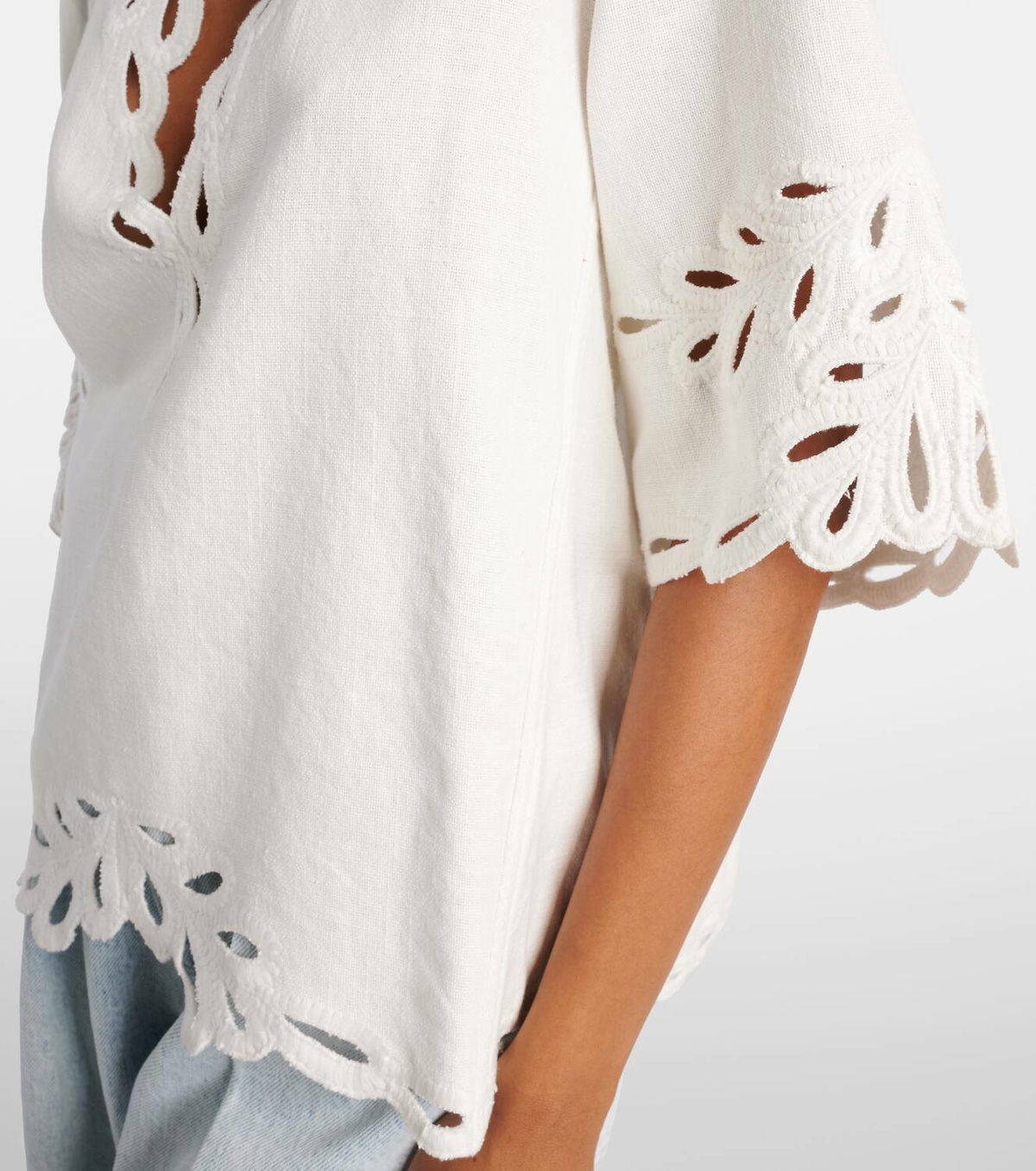 Marant Étoile Shana openwork top main image 1
