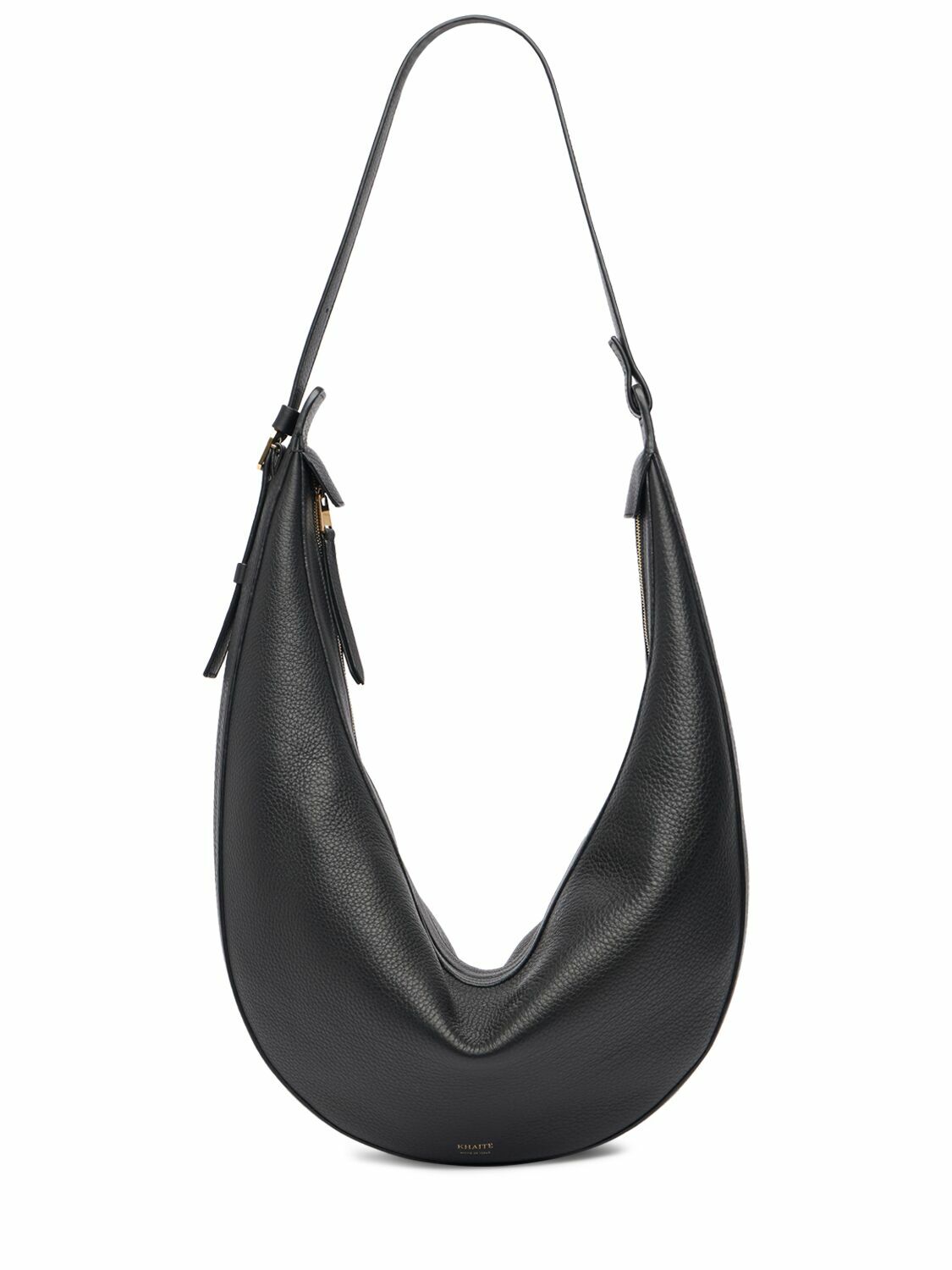 KHAITE Augustina Hobo Leather Shoulder Bag Khaite