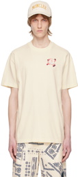 Moncler Off-White Printed T-Shirt