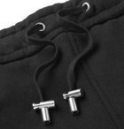 Balmain - Slim-Fit Tapered Loopback Cotton-Jersey Sweatpants - Men - Black