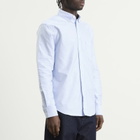 Portuguese Flannel Men's Belavista Button Down Oxford Shirt in Light Blue