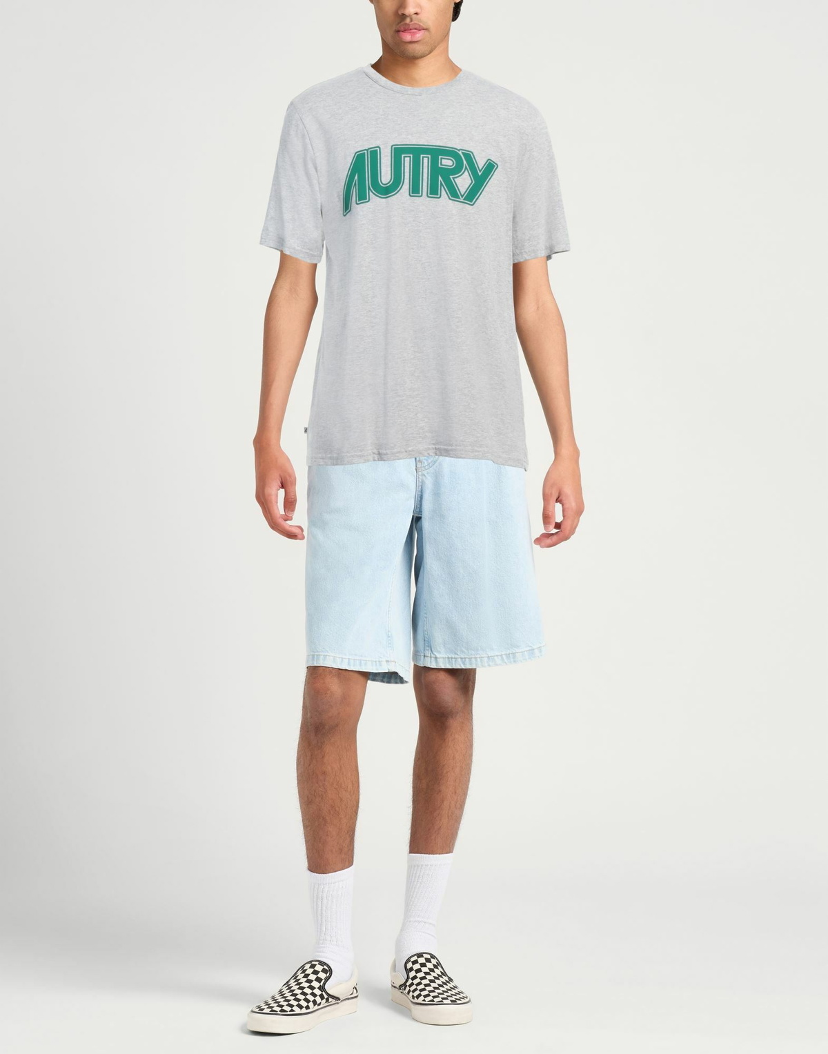 Autry Mens T-shirt Light in Grey