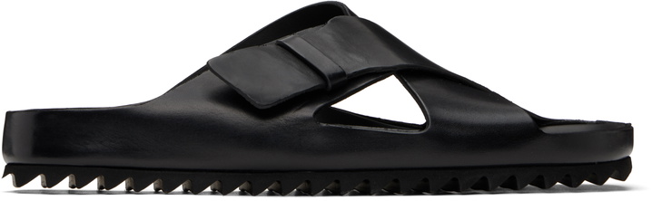 Photo: Officine Creative Black Agorà 011 Sandals