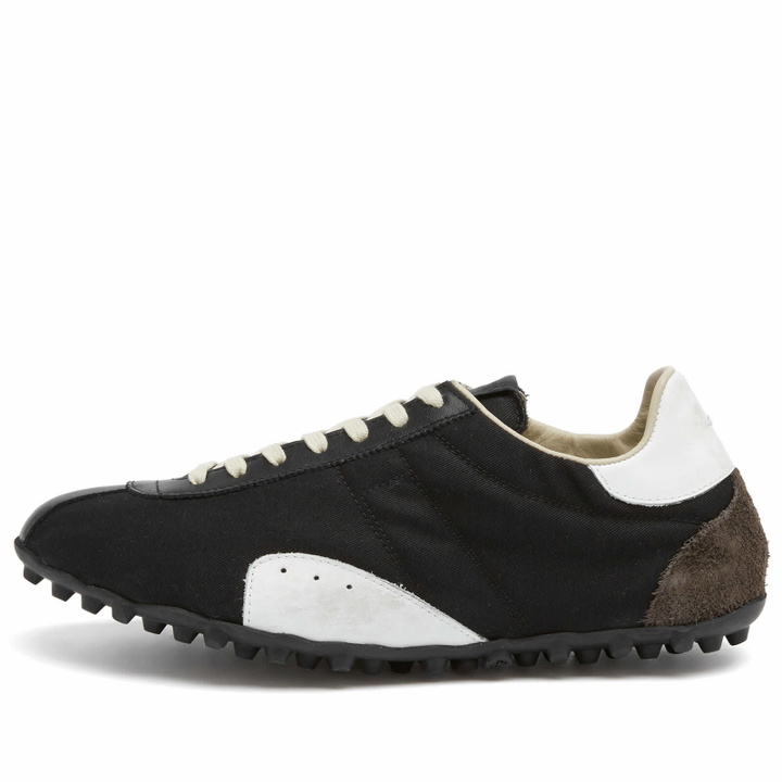 Photo: Maison Margiela Women's Sprinter Low Top Sneaker in Black/White/Anthracite