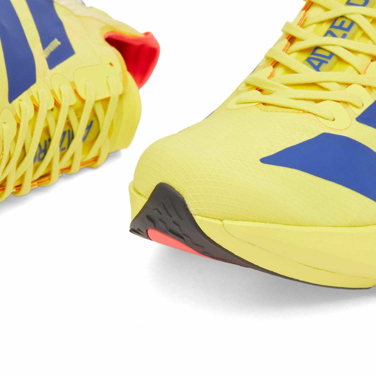 Adidas Running Adidas Adizero Adios Pro 4 in Pure Sulfur/Lucid Blue/Lucid Red