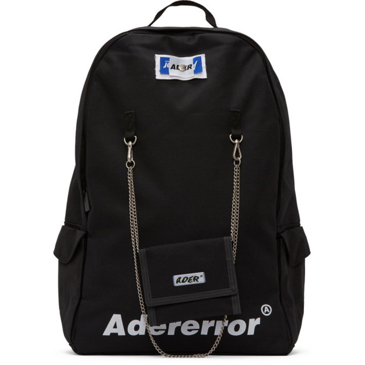 Photo: ADER error Black Rivet Label Fusion Backpack