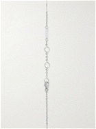 Bottega Veneta - Silver and Enamel Pendant Necklace
