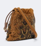 Etro Kalispera Mini beaded fringed shoulder bag